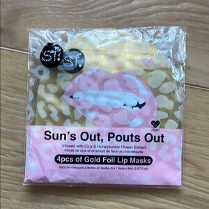 Gold Foil Lip Masks